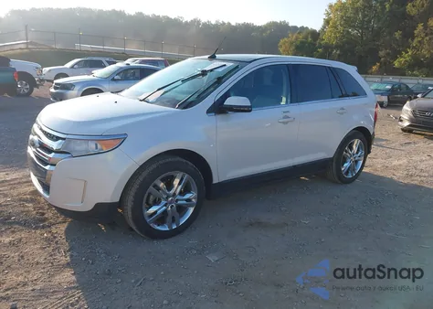 2014 Ford Edge Limited from USA, damaged, VIN 2FMDK3K98EBA14383